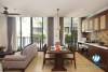 Serviced apartment for rent in Hoan Kiem District, absolutely quiet area
